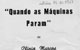 Ficha Técnica - estréia